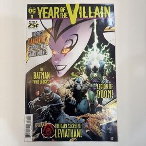 DC Comics Year of the Villain #1 Batman Who Laughs, Legion of Doom Comic Book
